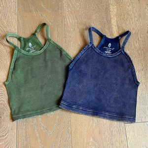 2 Pack- Free People Happiness Runs Crop Tops